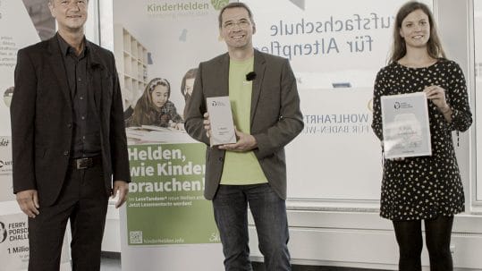 Die KinderHelden gewinnen den 1. Platz der Ferry Porsche Challenge 2020!